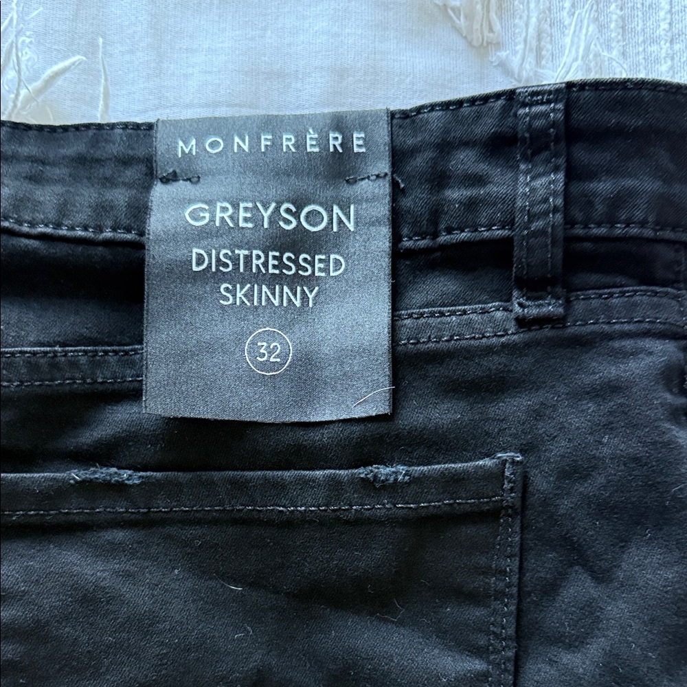 Monfrère Black Skinny Jeans
